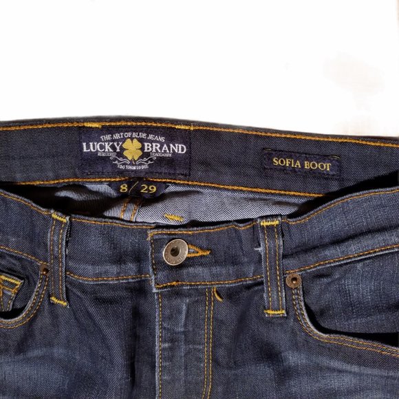 Women's LUCKY BRAND Distressed Jeans  (Size 8/29) - Picture 7 of 16